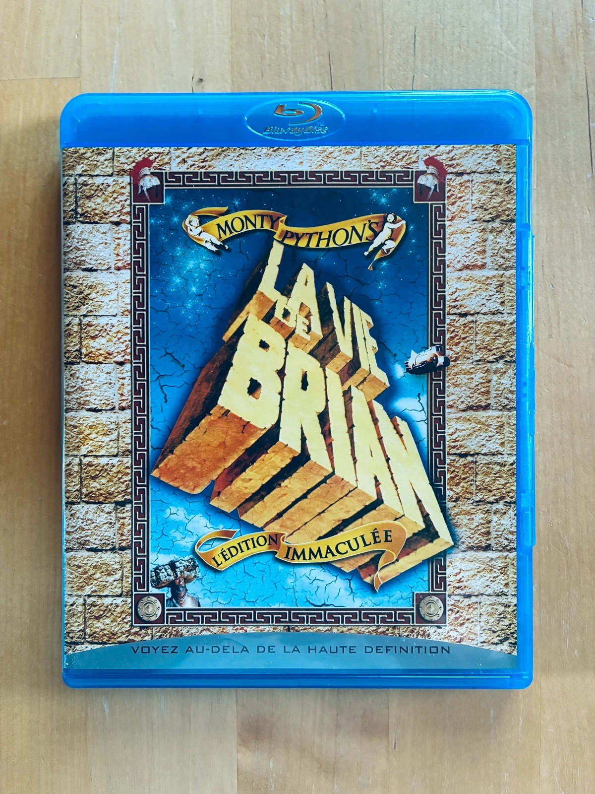 Blu-ray La vie de Brian des Monty Pythons.